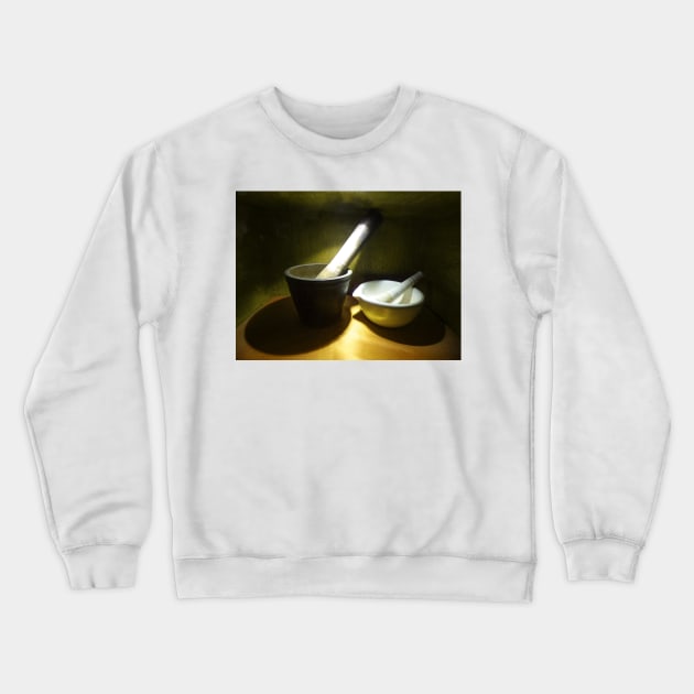 Pestle and Mortar Crewneck Sweatshirt by PictureNZ